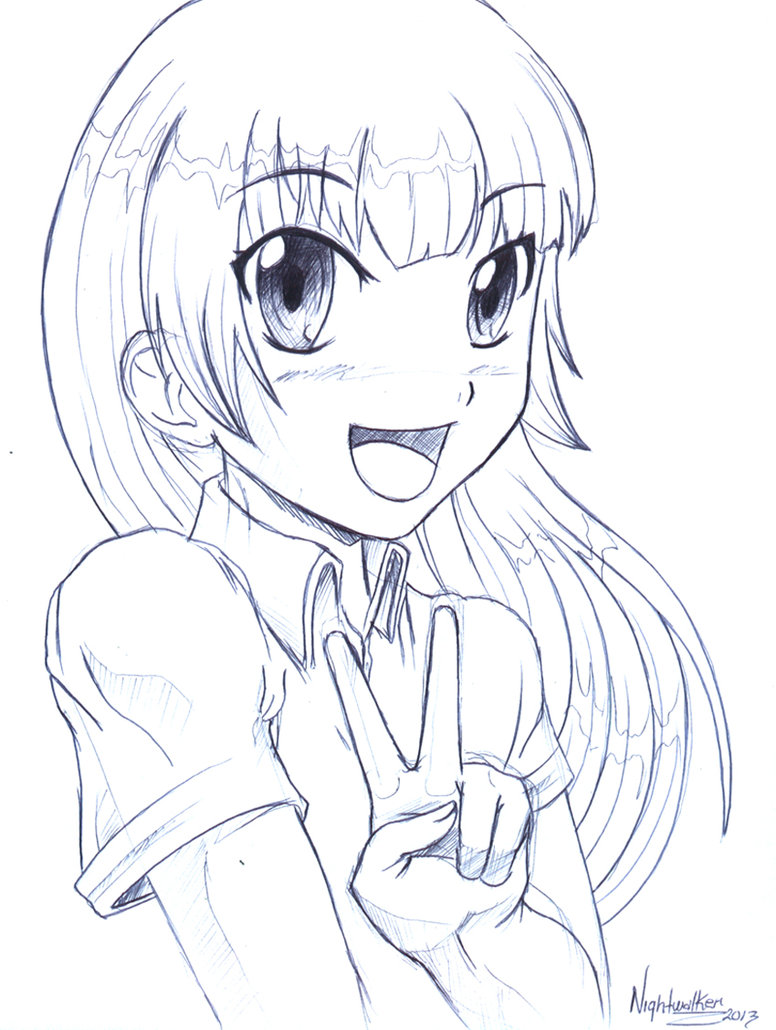 776x1030 Happy Girl Drawing, Pencil, Sketch, Colorful, Realistic Art Images - Sketch Picture Of A Girl