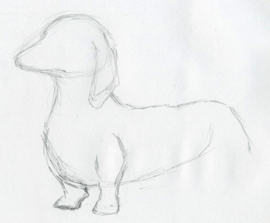 941x777 Dog Sketches For Inspiration - Sketch Picture Of Dog