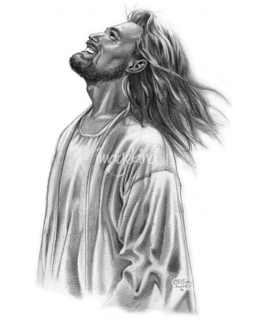 511x650 Stunning Jesus Colored Pencil Drawings And Illustrations For - Sketch Picture Of Jesus