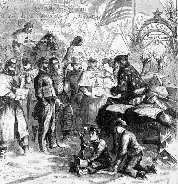 Sketch Picture Of Santa Claus