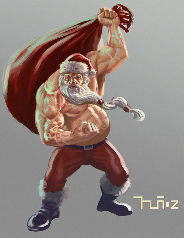 638x825 Santa Claus Is Coming To Town By Metalratrox - Sketch Picture Of Santa Claus