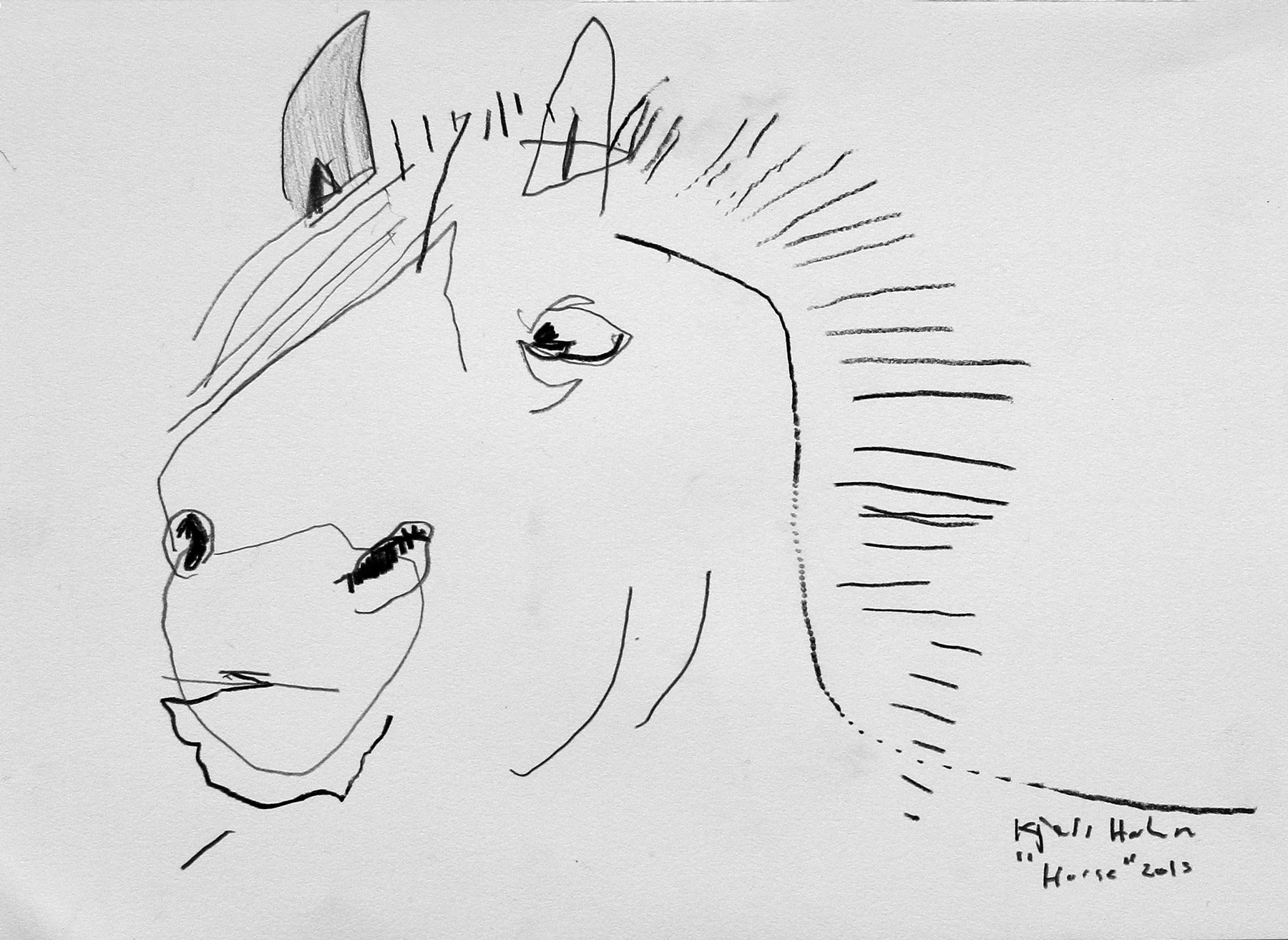 1800x1314 Sketches (Animals) Kjell Hahn - Sketch Pictures Of Animals