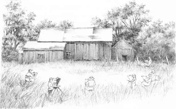 570x353 Nature In Various Mediums - Sketch Pictures Of Nature