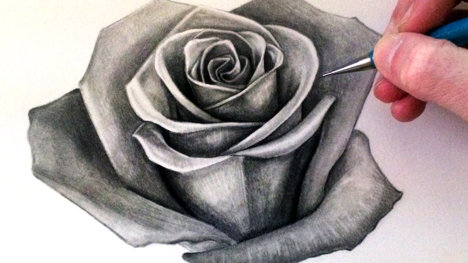 1550x872 How To Draw A Rose - Sketch Pictures Of Roses
