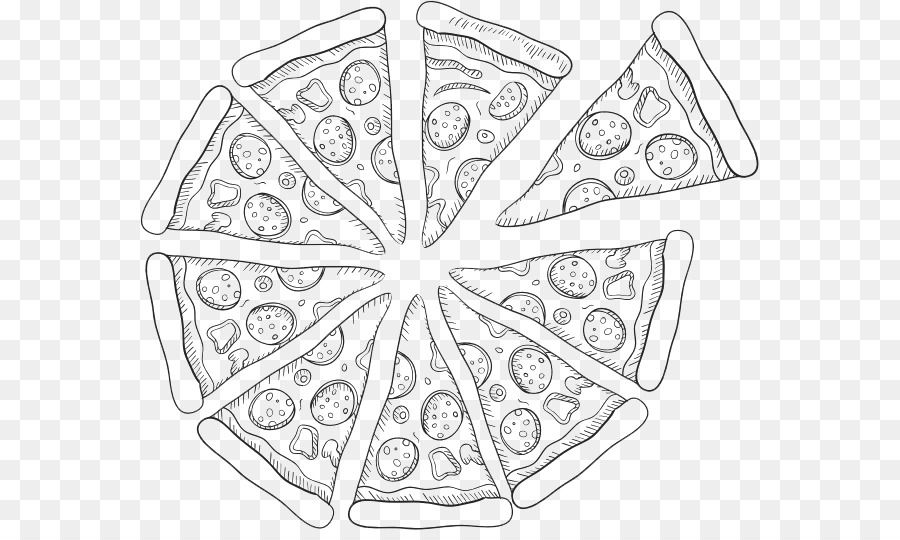 900x540 Pizza Pizza Line Art Drawing Sketch - Sketch Pizza