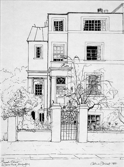 409x550 Sketch Of 6 Douro Place By Caroline Dakers, 1980 - Sketch Place