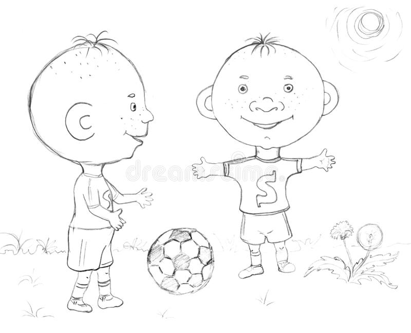 800x647 Gallery Sketch Of A Boy Playing Football, - Sketch Play