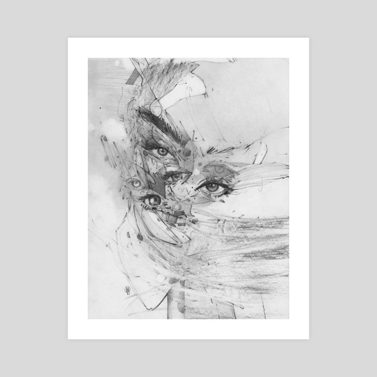 540x540 Plural A Iii, An Art Print By Luis Nessi - Sketch Plural