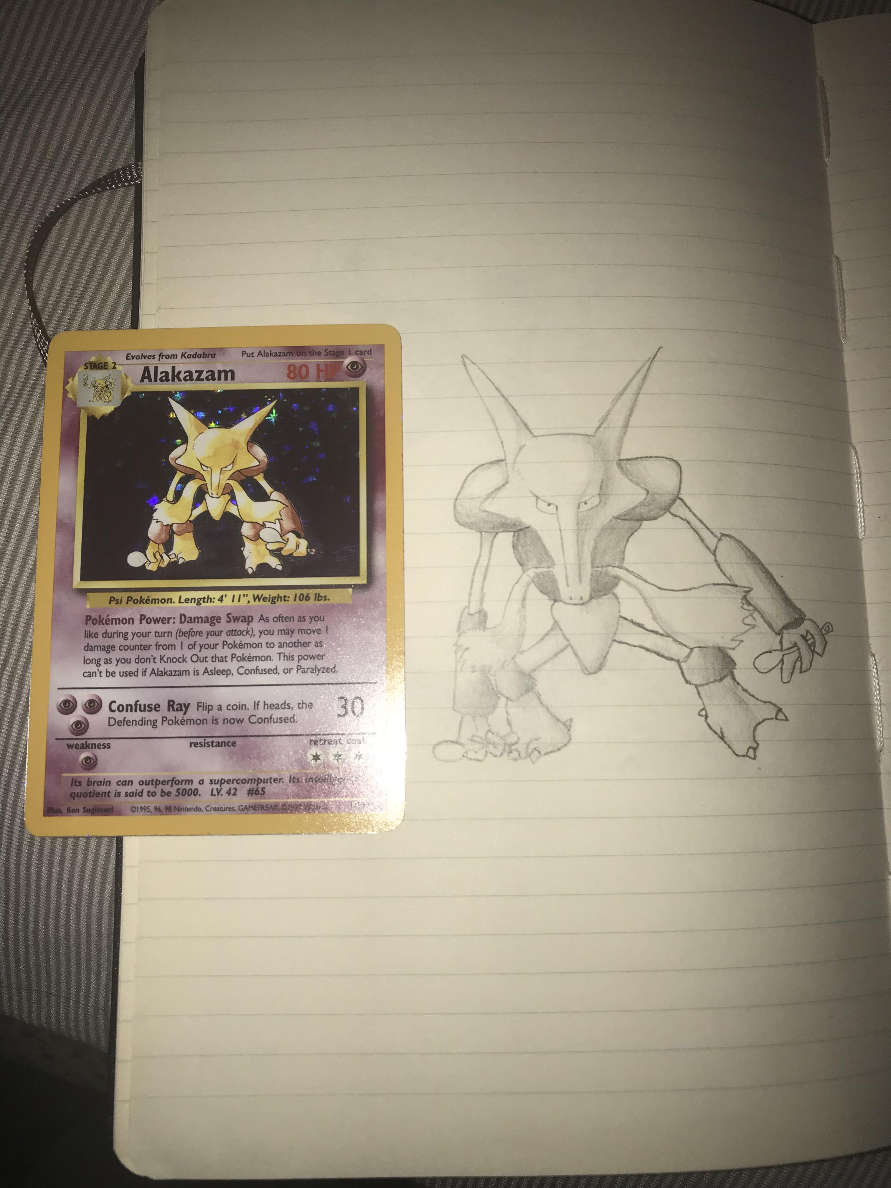 3024x4032 Card Art Sketch! Pokemon - Sketch Pokemon Move