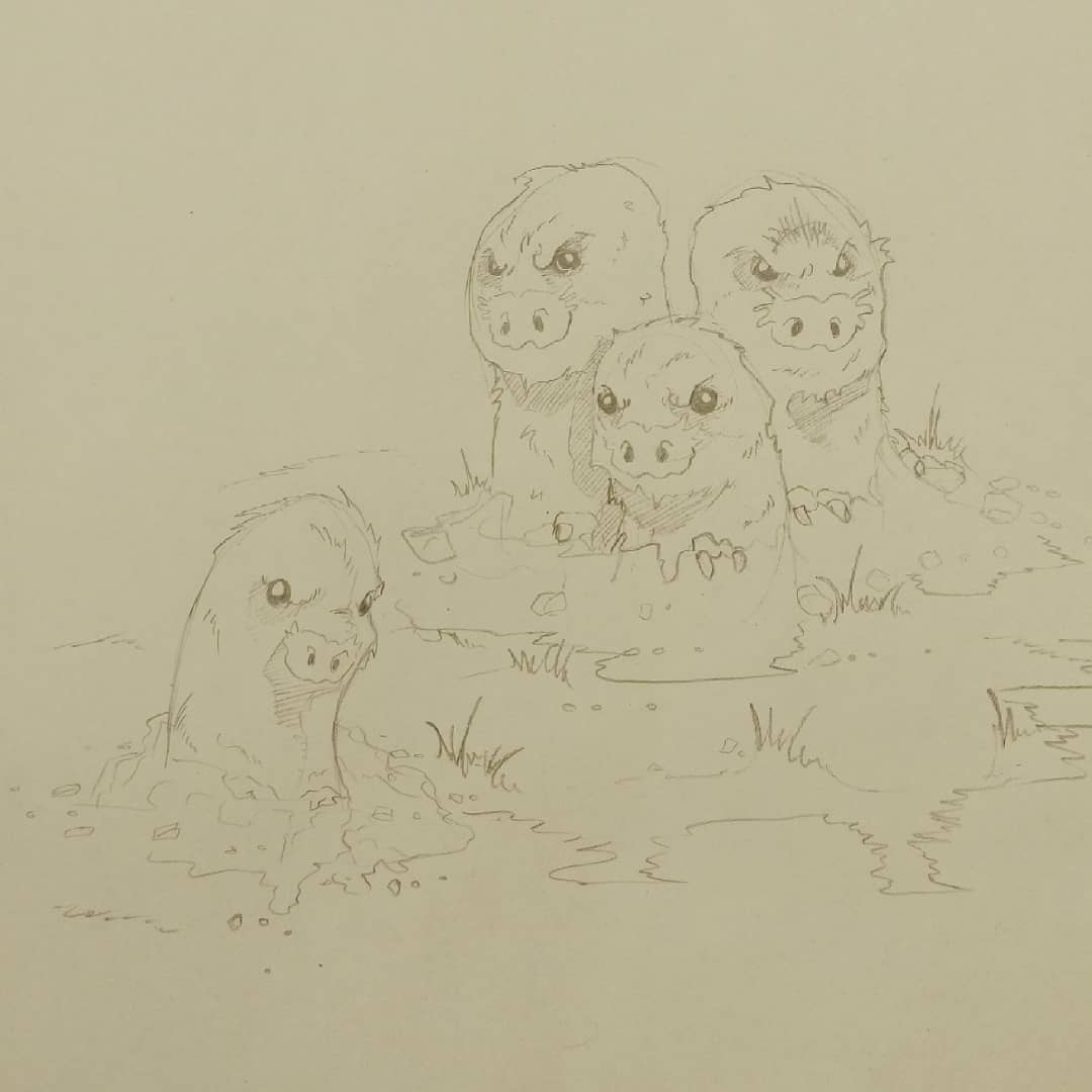 1080x1080 Gottodrawthemall - Sketch Pokemon Move