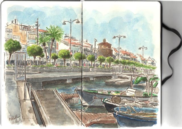 640x453 Port De Cambrils. Tarragona - Sketch Port
