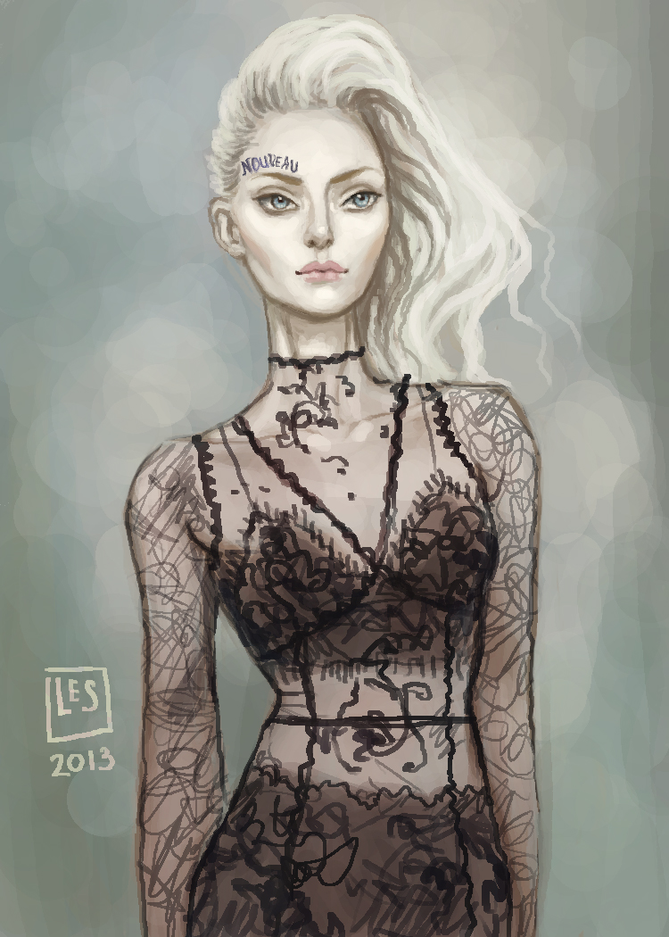 750x1050 Sketch Port Von By Blackbirdink - Sketch Port