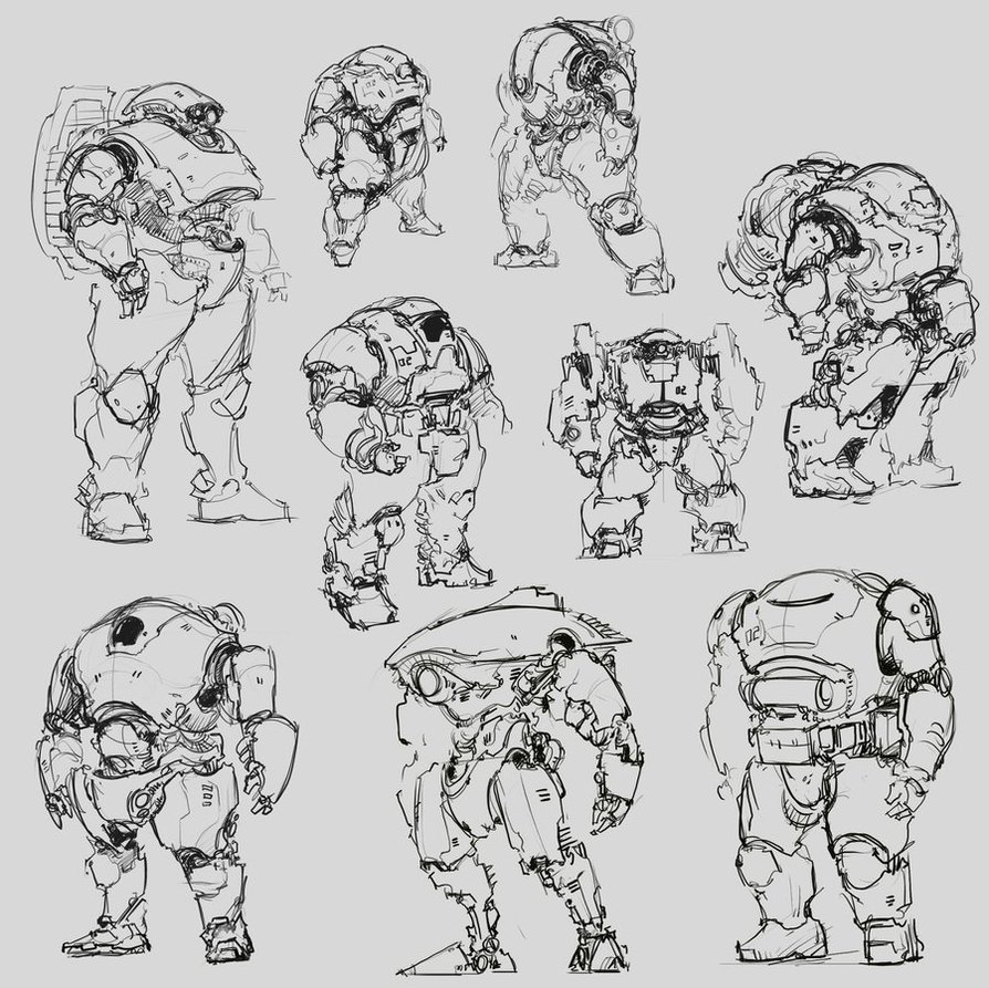894x893 Sketches For My Portfolio By Progv - Sketch Portfolio