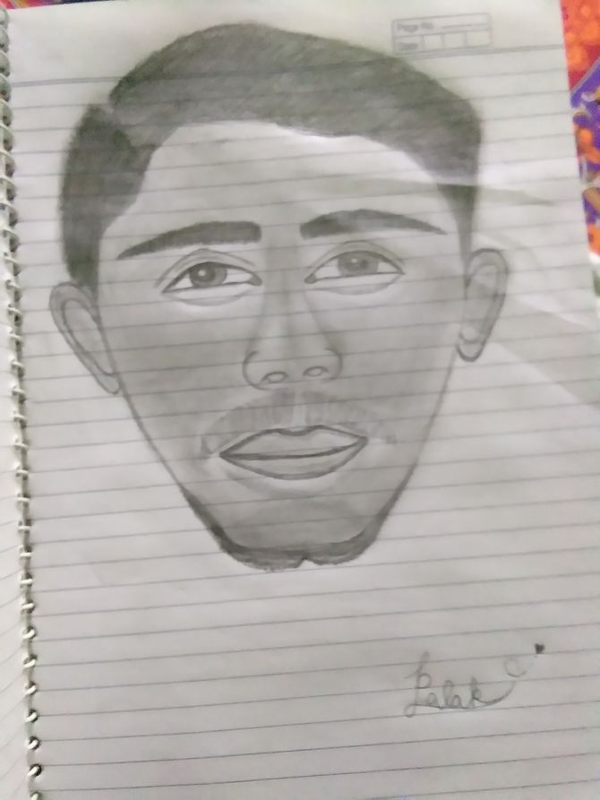 670x893 How To Draw A Realistic Portrait From A Photograph 6 Steps - Sketch Portrait From Photo