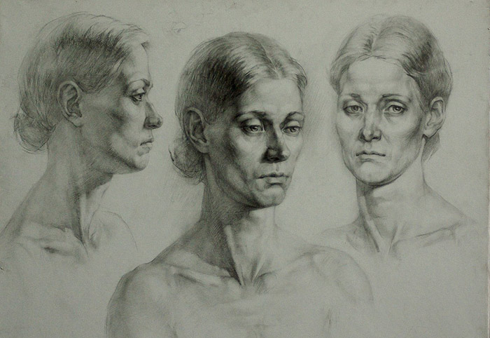 700x482 How To Draw Portraits From Memory And Imagination - Sketch Portrait From Photo