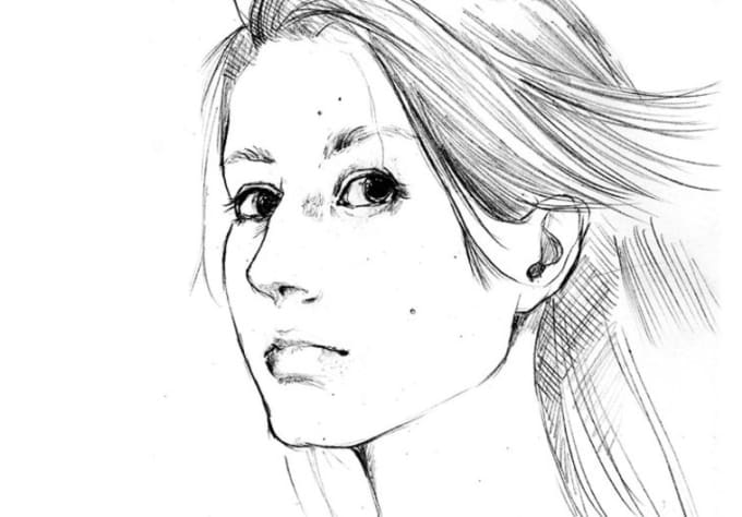 680x474 Sketch A Semi Realistic Portrait From Photograph Or A Description - Sketch Portrait From Photo