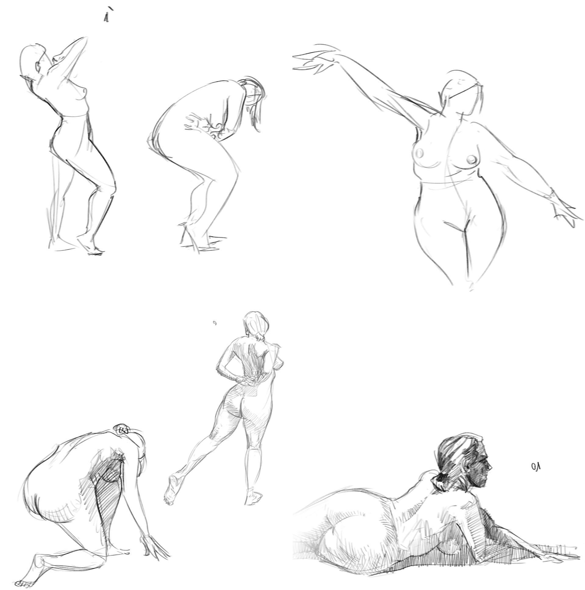 1920x1938 Artstation - Sketch Practice For Beginners