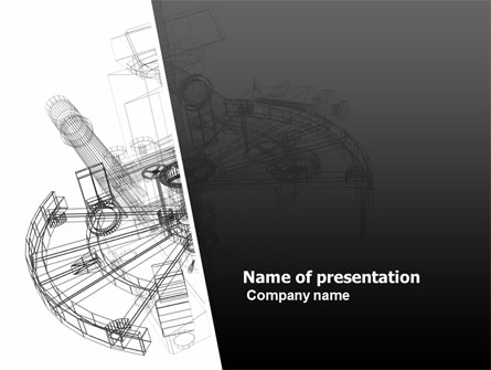 445x335 Construction Sketch Presentation Template For Powerpoint And - Sketch Presentation