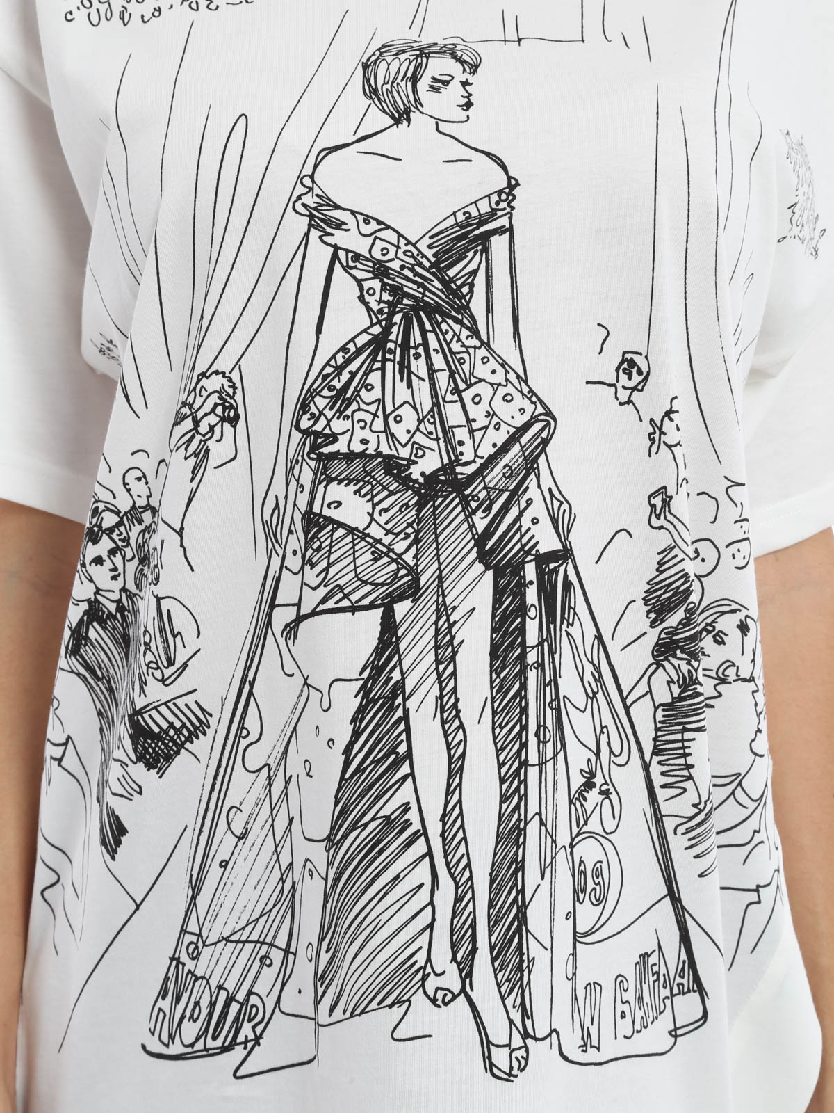 1200x1600 Moschino - Sketch Print