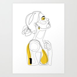 264x264 Sketch Art Prints Society6 - Sketch Print