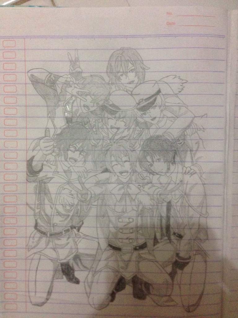 768x1024 Idolish7 Sketch Anime Amino - Sketch Properly