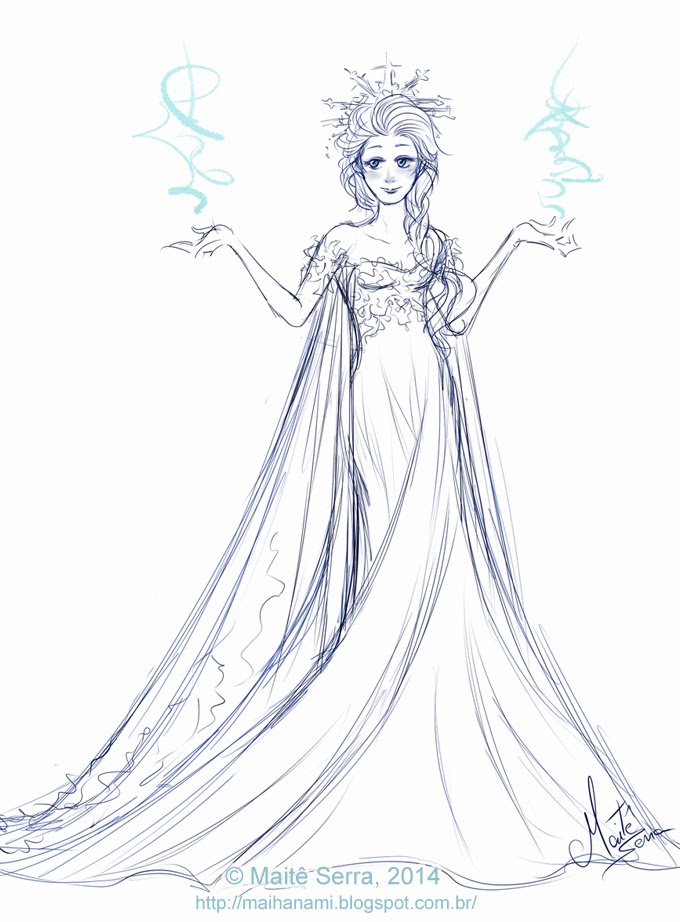 680x922 Hanami Sketch Of My Next Disney... Queen Xd - Sketch Queen