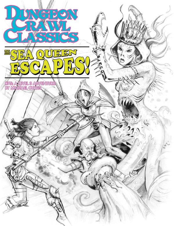 600x779 Dungeon Crawl Classics - Sketch Queen