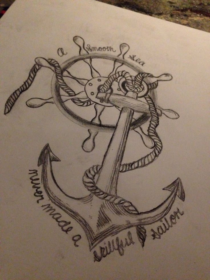736x981 Drawn Quote Anchor - Sketch Quotes And Sayings