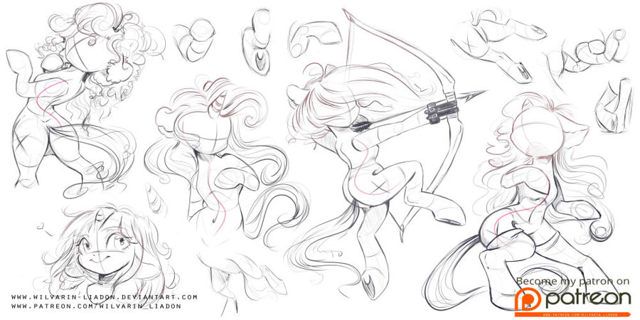 900x450 Drawing Reference - Sketch Reference