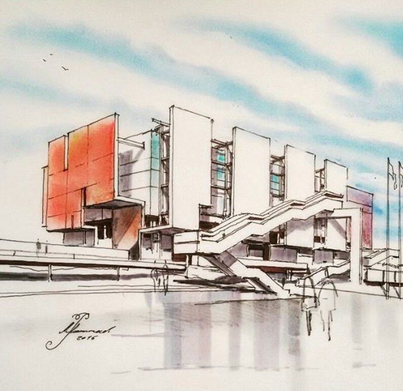 796x772 Archi Sketch - Sketch Rendering