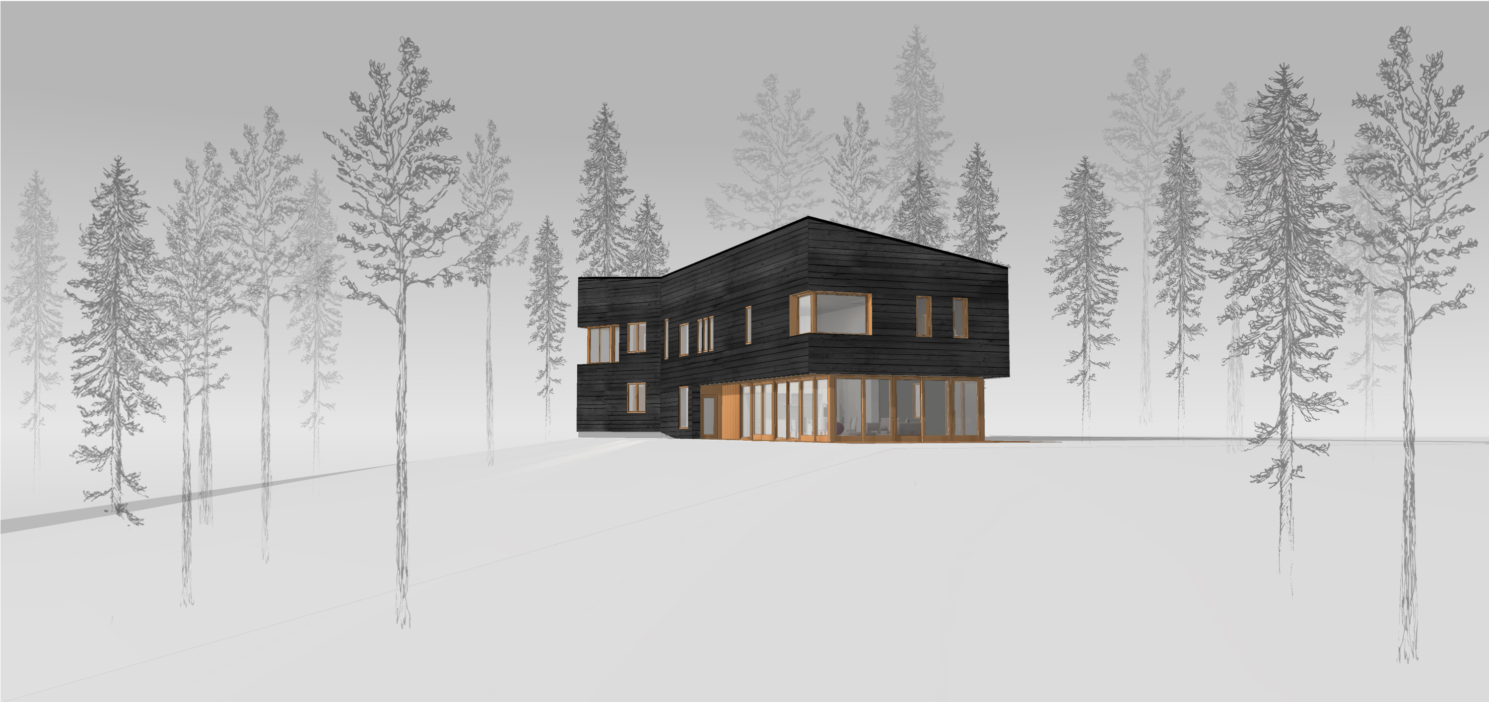 3000x1415 Behind The Scenes From A Sketch To A Rendering - Sketch Rendering