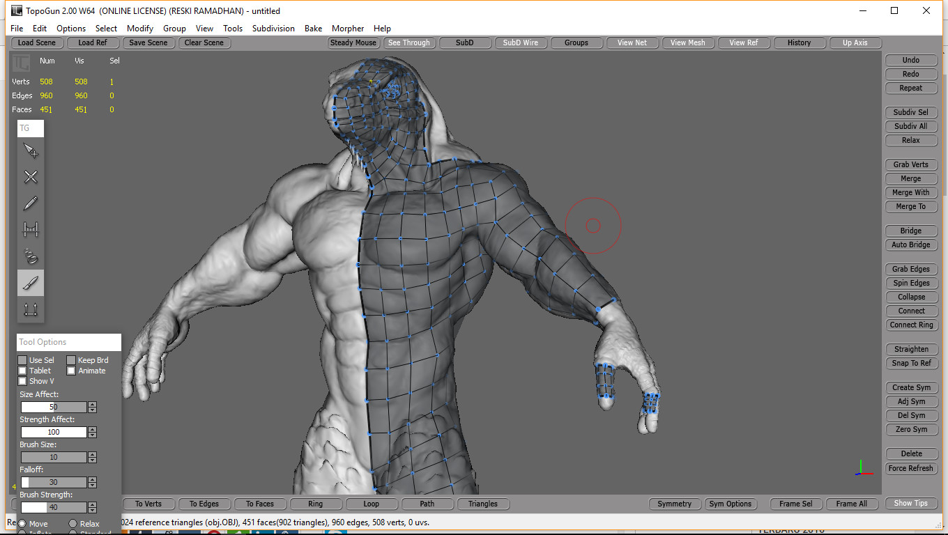 1360x768 Artstation - Sketch Retopo