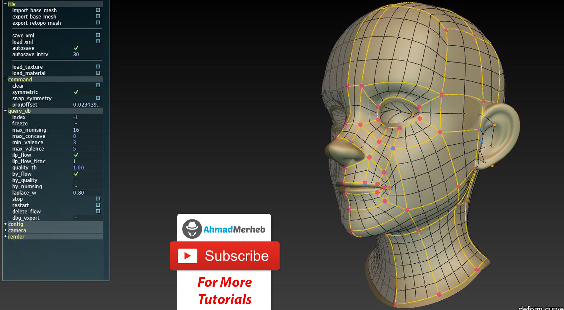 1900x1044 Artstation - Sketch Retopo