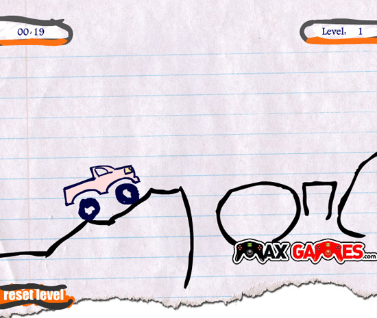 550x465 Sketch Rider Flash Game - Sketch Rider
