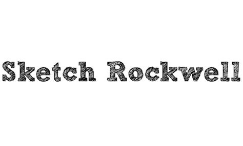 474x284 A Collection Of Free To Use Sketch Font For Designers Fonts - Sketch Rockwell