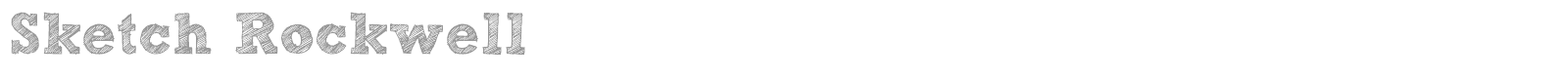 1600x80 Download Free Font Sketch Rockwell - Sketch Rockwell Font