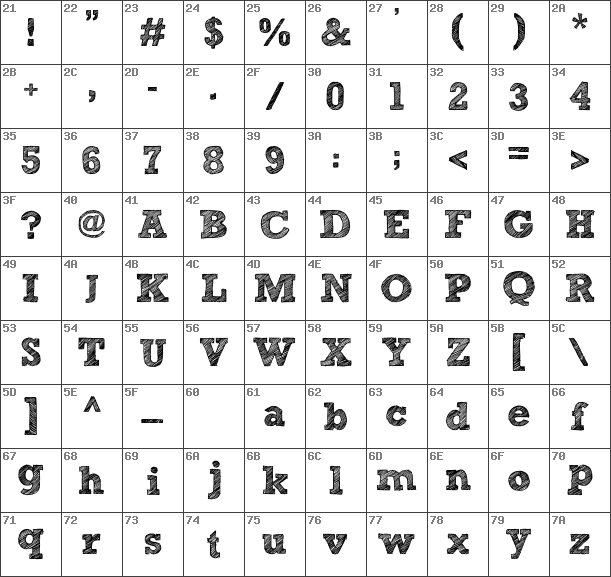 611x577 Download Free Sketch Rockwell Regular Font - Sketch Rockwell Font