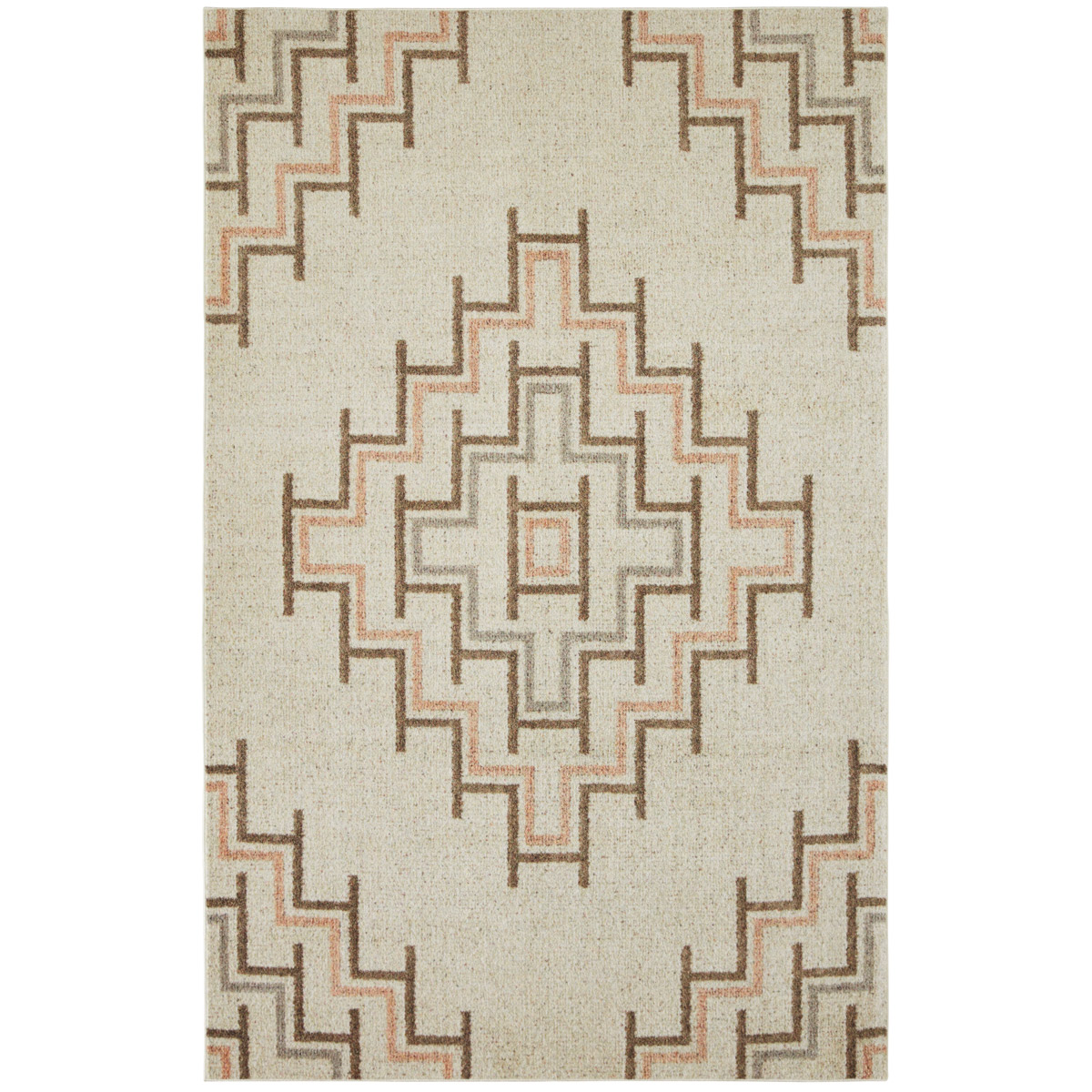 1200x1200 Stepped Diamond Sketch Rug - Sketch Rug