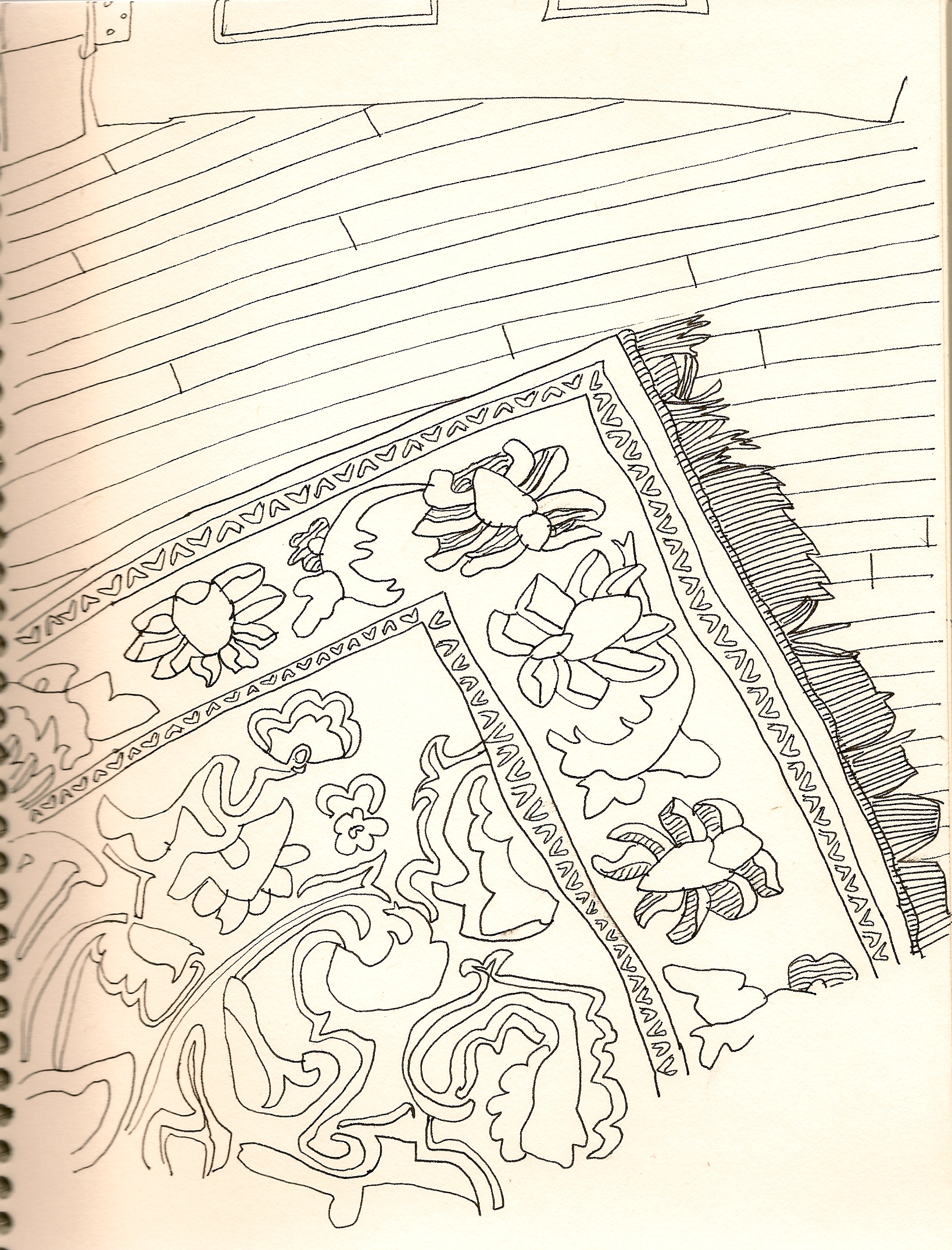 1638x2149 The Floor Sisters Sketching - Sketch Rug