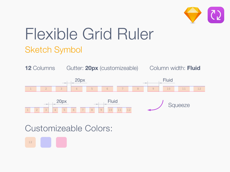 800x600 Flexible Grid Ruler For Sketch Freebie - Sketch Ruler