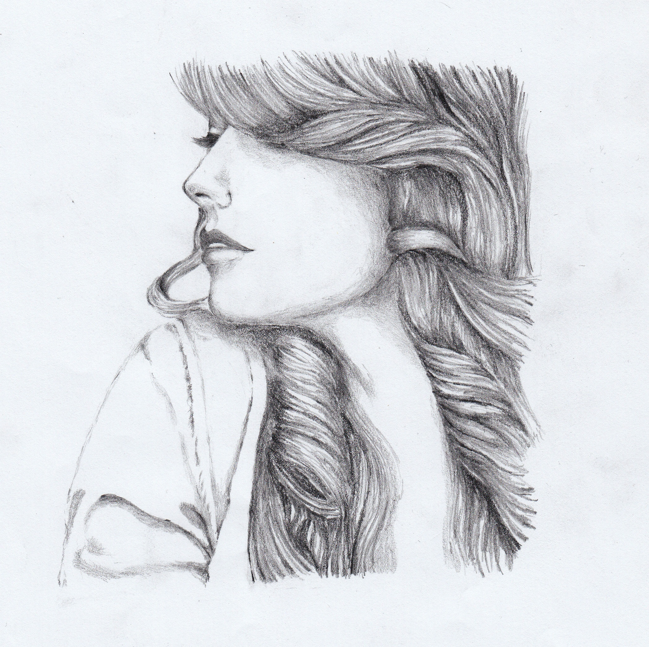 Как нарисовать девушку красивую легко и просто. Рисунки девушекарандашом. Девушка карандашом. Картинки карандашом девушки. Рисунок девочки карандашом.