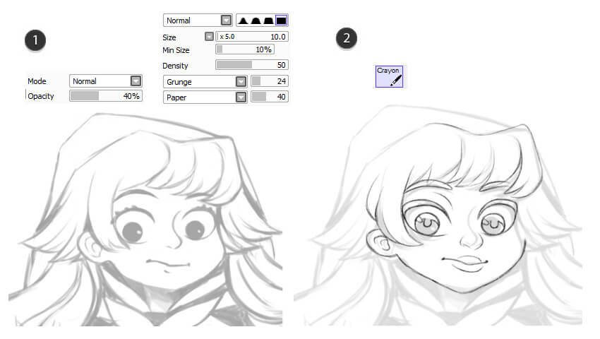 850x480 How To Create A Little Red Riding Hood Inspired Fairytale - Sketch Sai