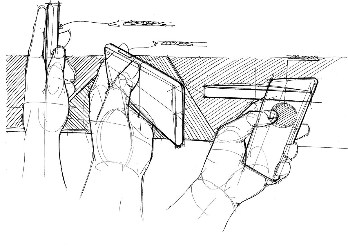 1200x848 Rough Study Sketch Sample Industrial Design - Sketch Sample