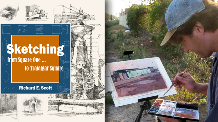 750x420 Sketching From Square One Author Richard Scott - Sketch Savvy