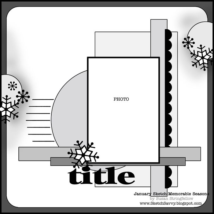 700x700 Msc October Sketch 2 - Sketch Scrapbooking