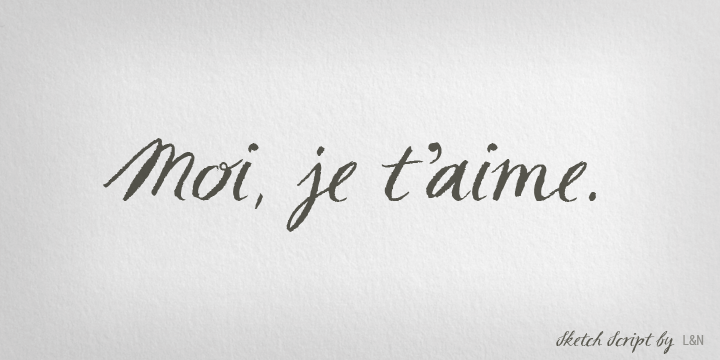 720x360 Sketch Script - Sketch Script Font