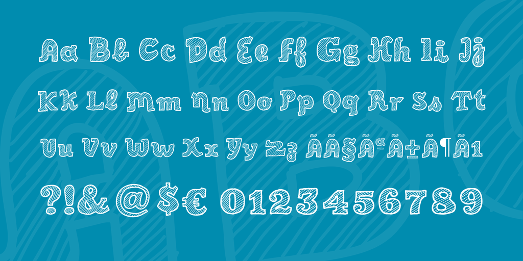 1024x512 Sketch Script Cool Font - Sketch Script Font