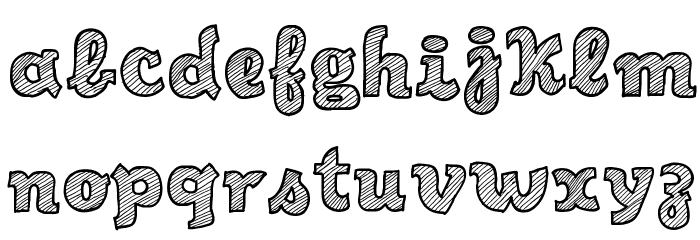 700x240 Sketch Script Cool Font - Sketch Script Font