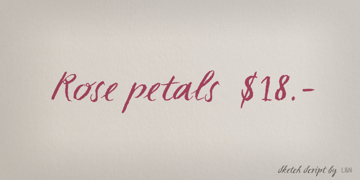 720x360 Sketch Script Font - Sketch Script Font