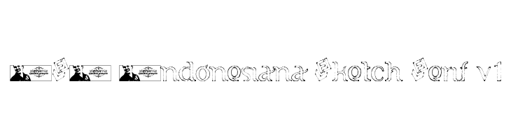 730x200 Ftf Indonesiana Sketch Serif V.1 Font - Sketch Serif